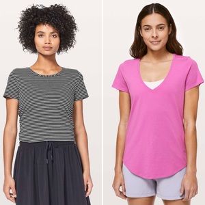 TWO lululemon love tees